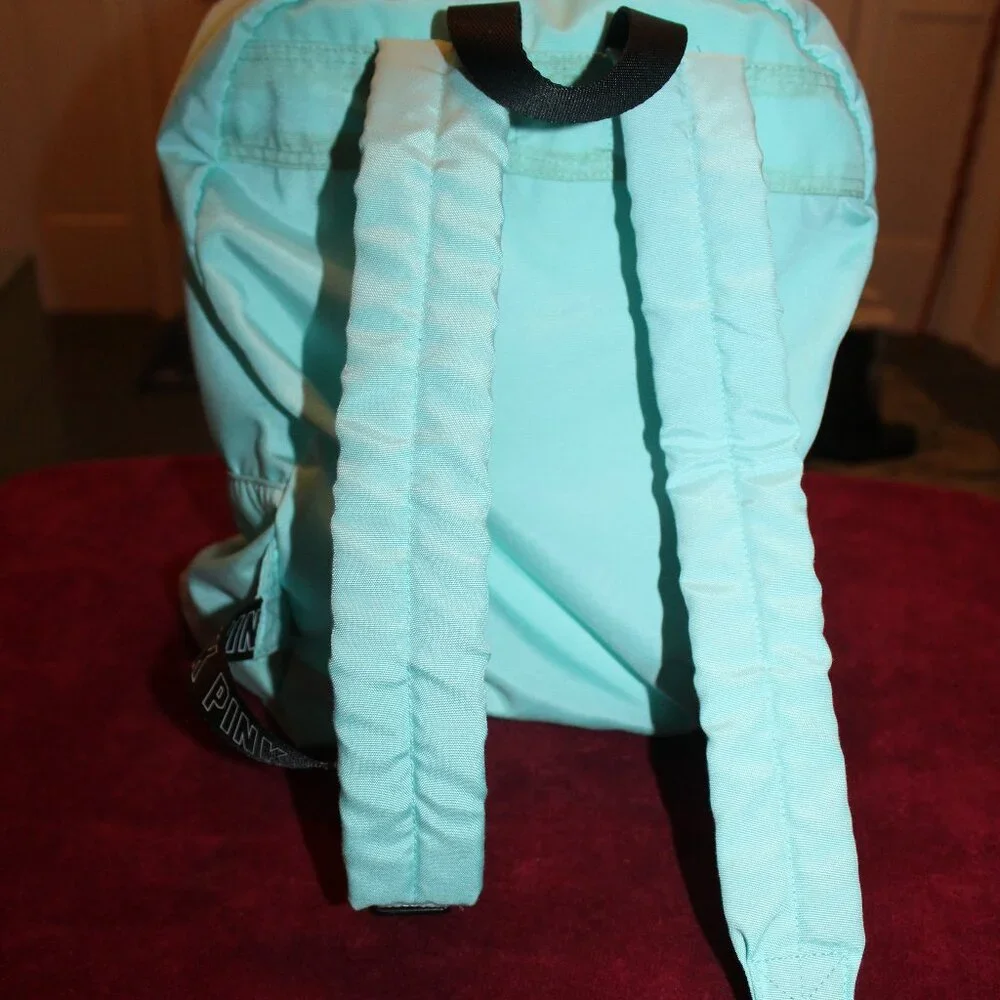 Victoria's Secret Pink Zip Backpack  Teal/Mint